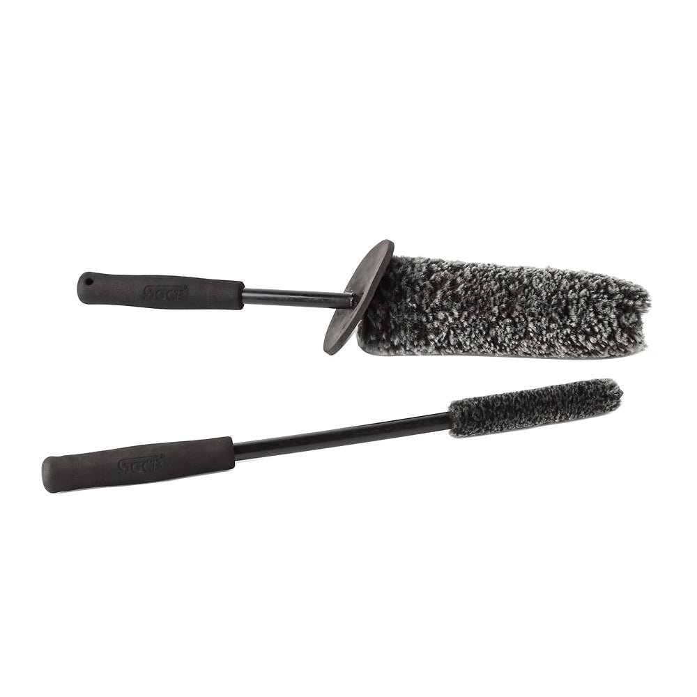 SGCB Microfiber Wheel Brush Kit 2 Pcs