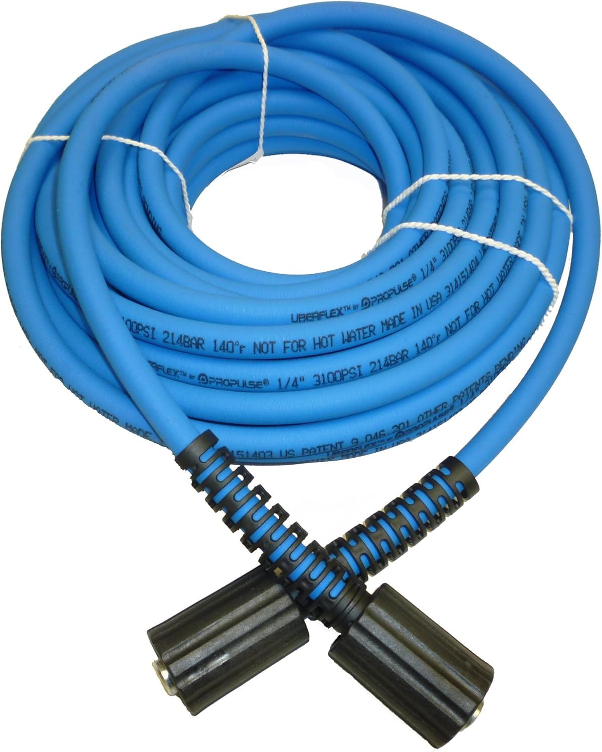 Uberflex 15 Meters Pressure Washer Hose (M22 x 14MM) Kink Resistant