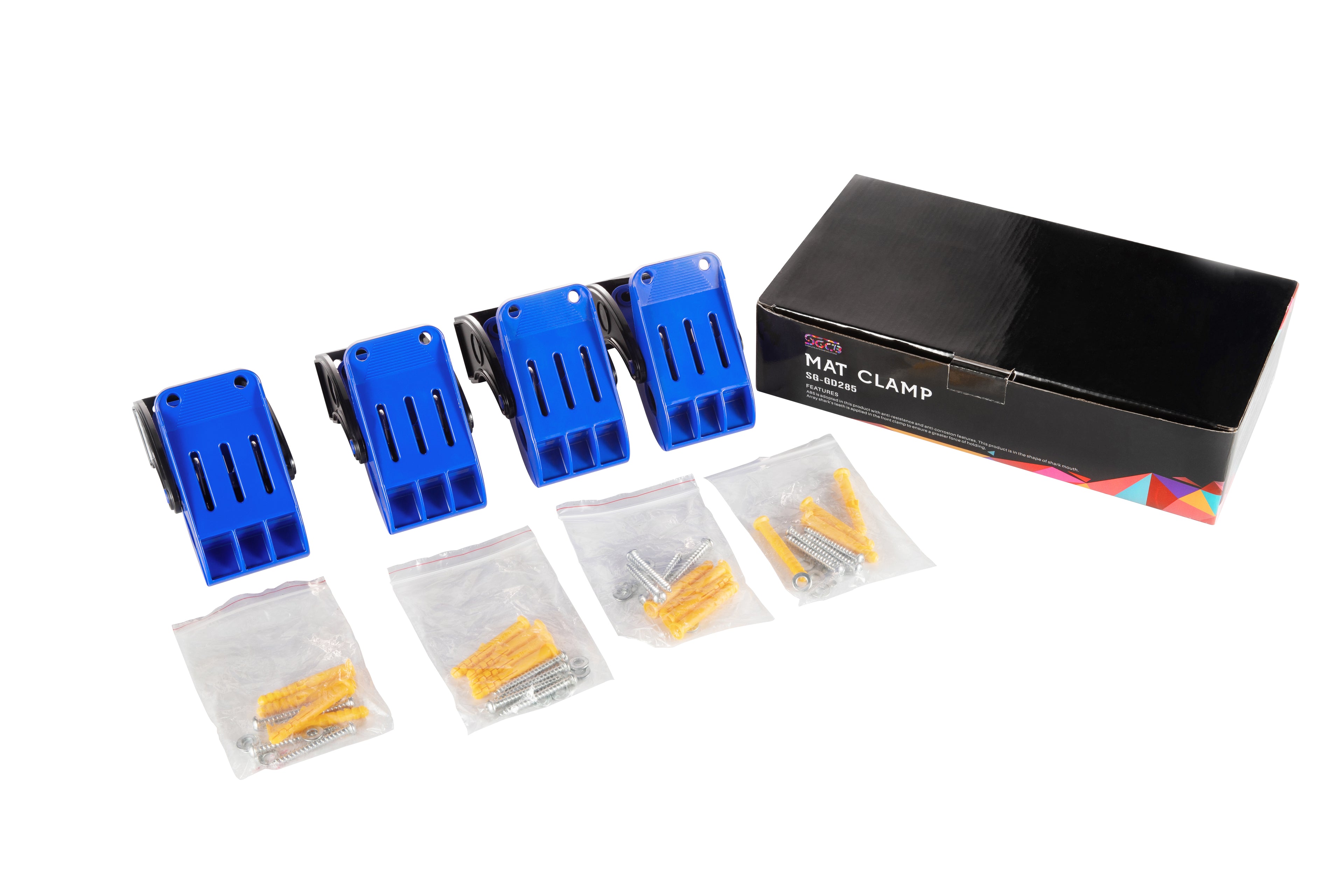 SGCB Heavy Duty Mat Clamp 4 Pcs