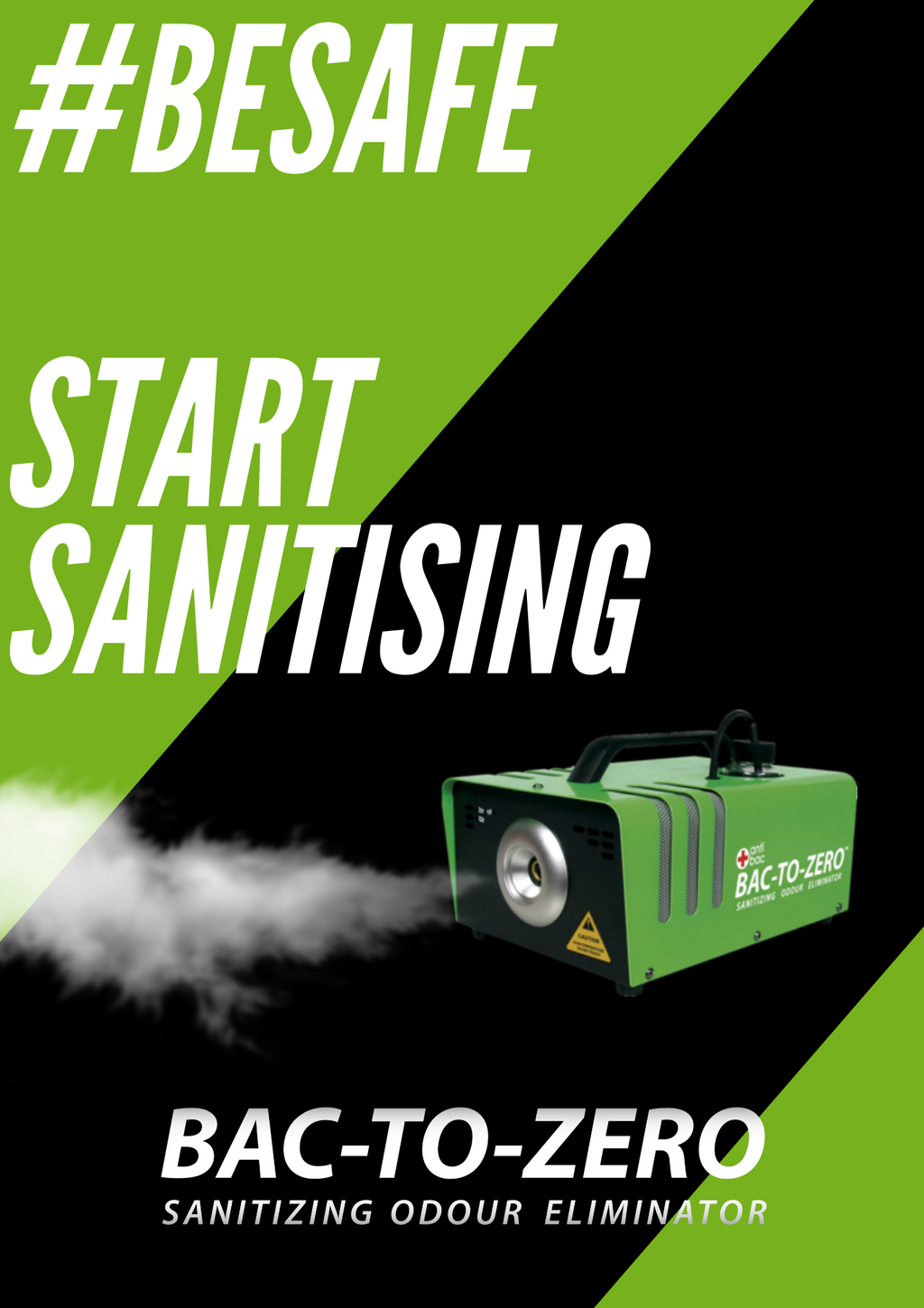 MTX Bac To Zero Sanitizing Machine 900W (Hot Fogger Machine)