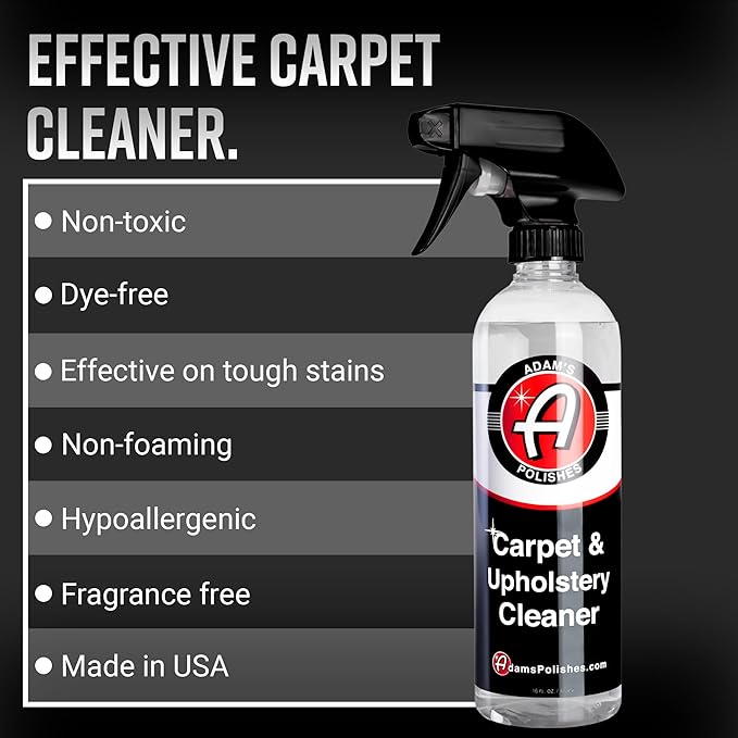 Adam's Polisher Carpet & Upholstery Cleaner 16oz