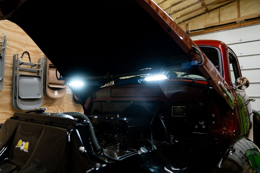 NT-2200LF-UV Rechargeable , Cordless, Detachable Under Car Hood LED Work Light