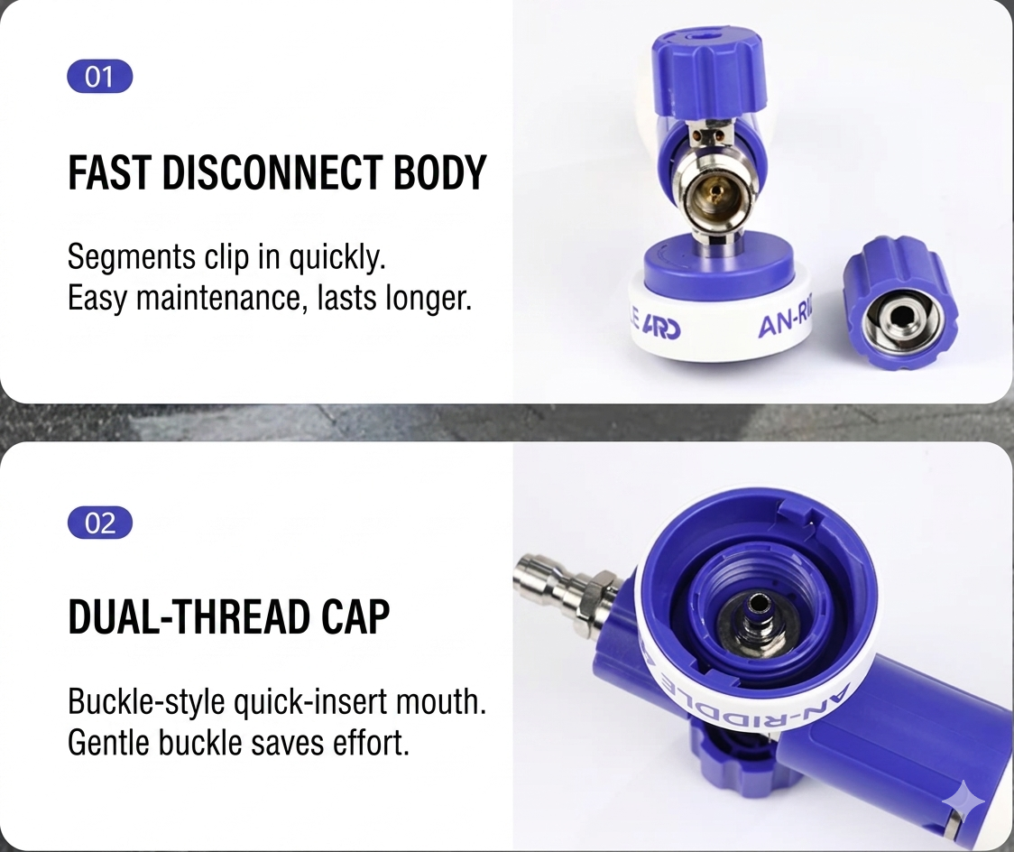 ARD P6 Heavy Duty Powerful Foam Cannon