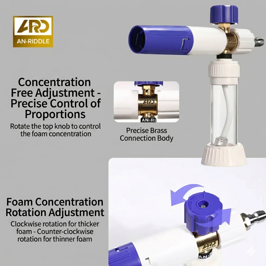 ARD P5 Pro Dual Mode Magnetic Foam Cannon