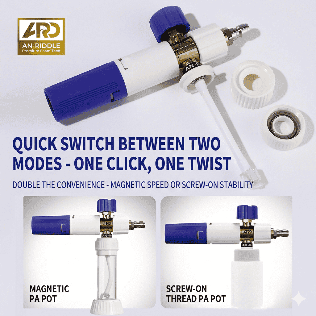 ARD P5 Pro Dual Mode Magnetic Foam Cannon