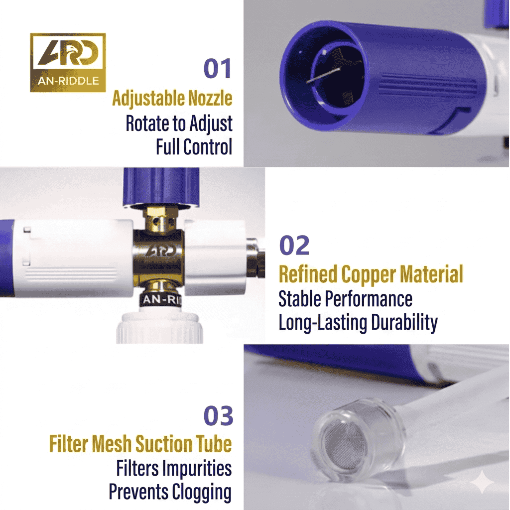 ARD P5 Pro Dual Mode Magnetic Foam Cannon