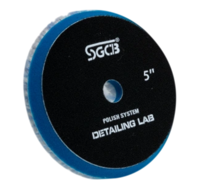 SGCB Wool Cutting Pad (Blue Short) Pad 5inch