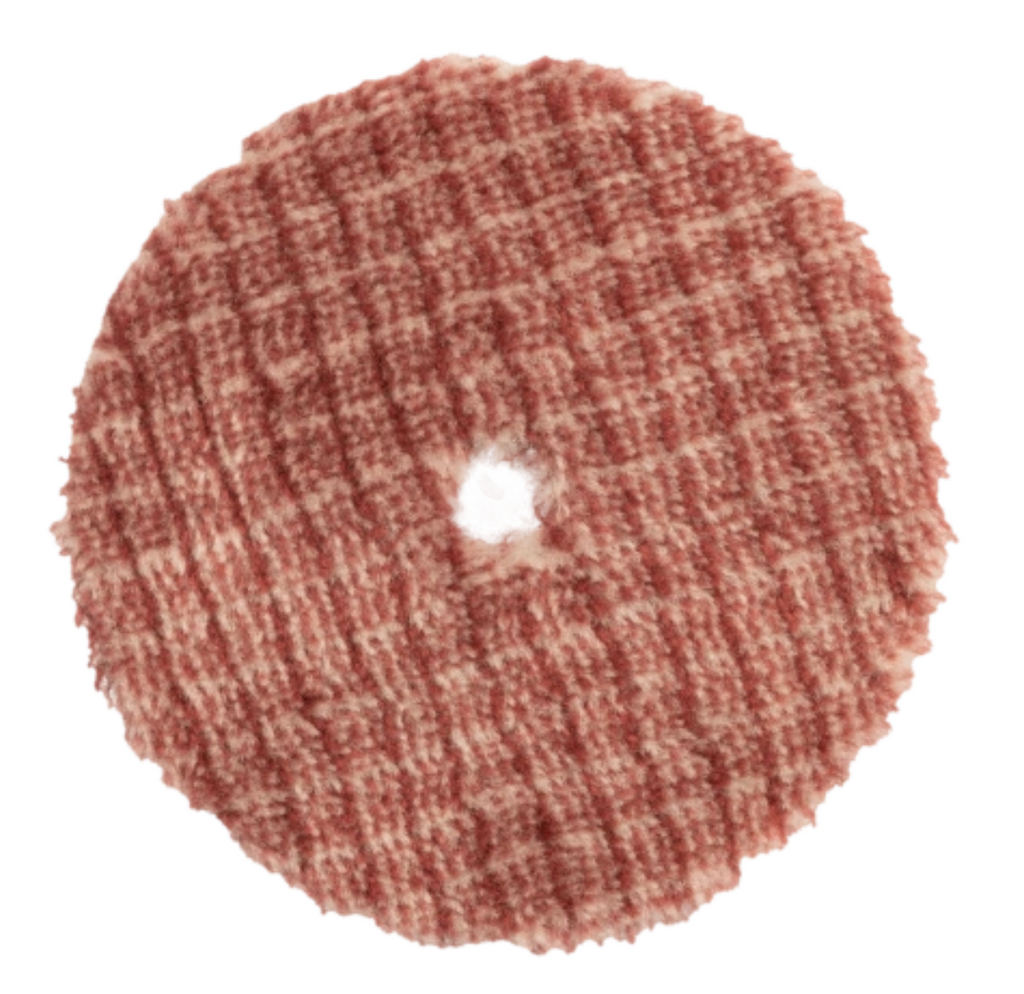 SGCB Wool Heavy Cutting Pad (Red Short) Pad 5inch