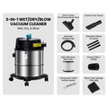 SGG 3 In 1 Vacuum Cleaner 1200W (Dry Wet Blow)
