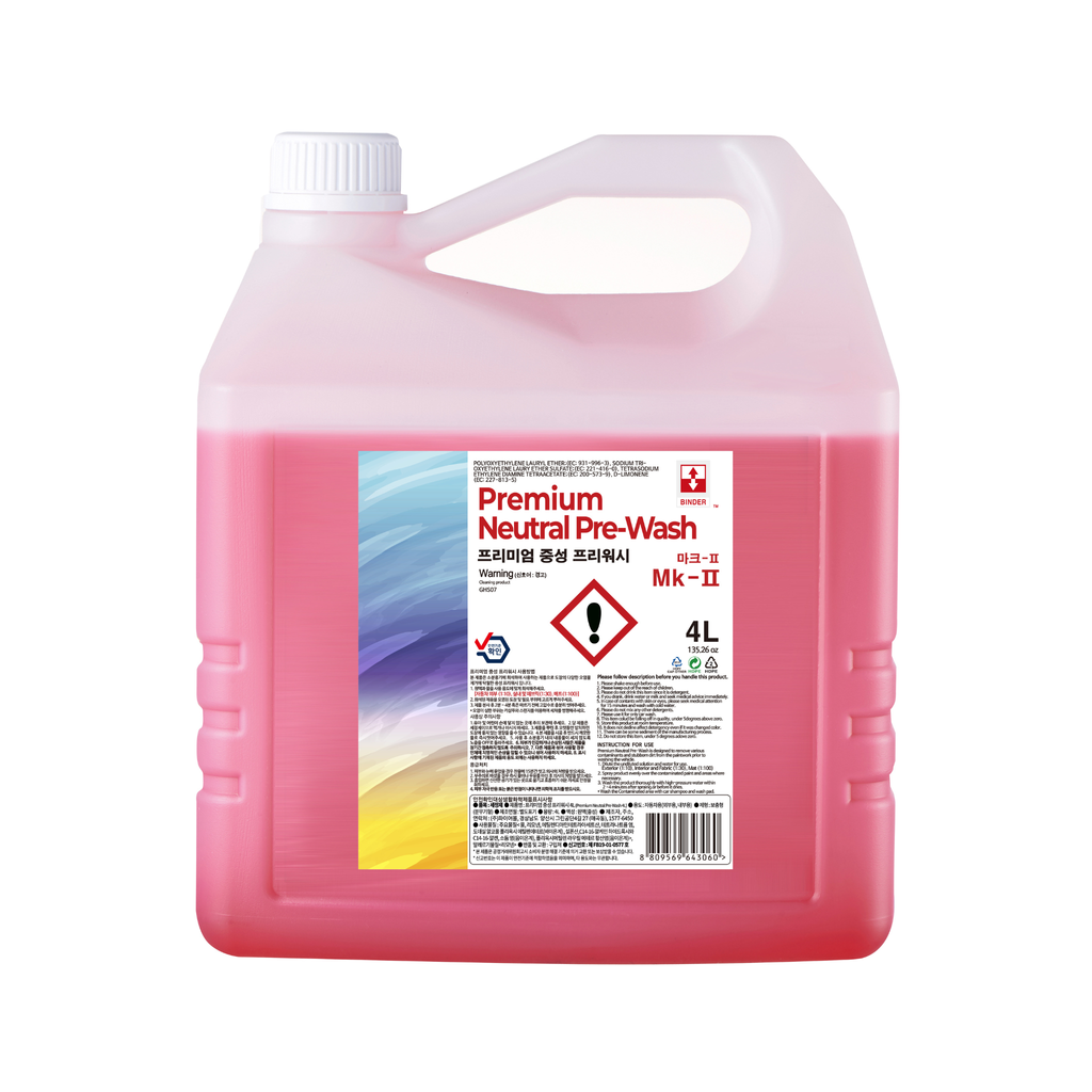 Binder pH Neutral Pre Wash (Citrus)