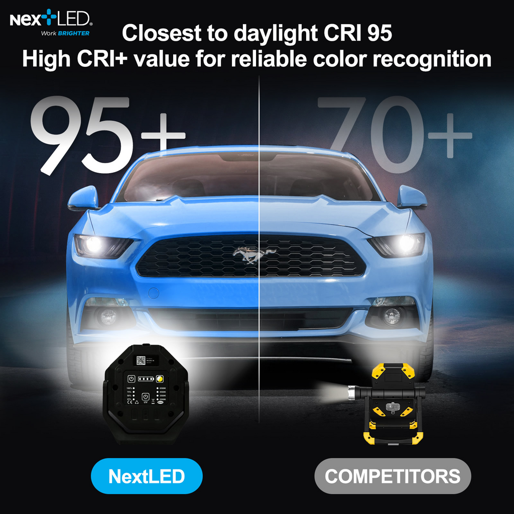 NextLED NT-1010UV Rechargeable Color Matching UV Floodlight