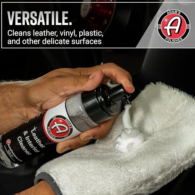 Adam's Polishes Leather and Interior Cleaner 16oz
