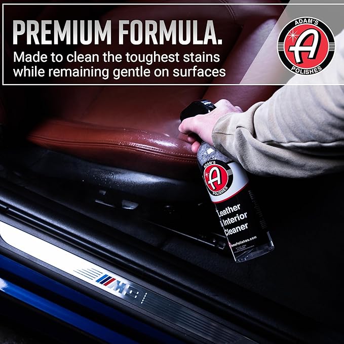 Adam's Polishes Leather and Interior Cleaner 16oz