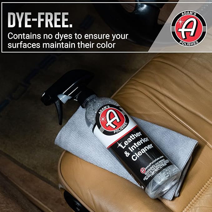 Adam's Polishes Leather and Interior Cleaner 16oz