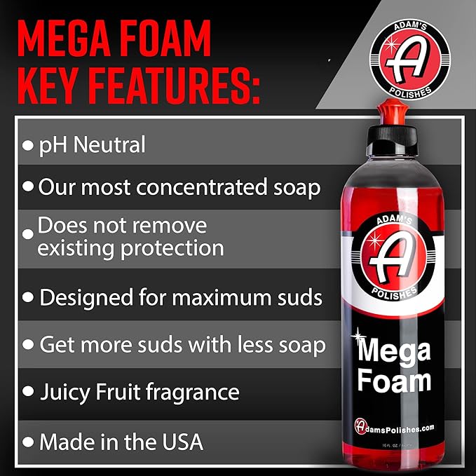 Adam's Polisher Mega Foam
