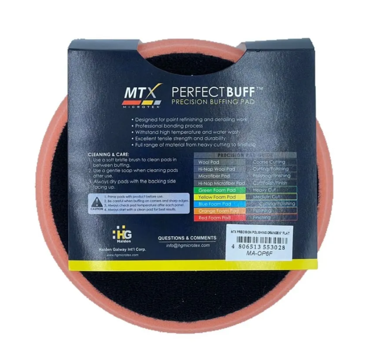 MTX Precision Polishing Orange Pad 5inch