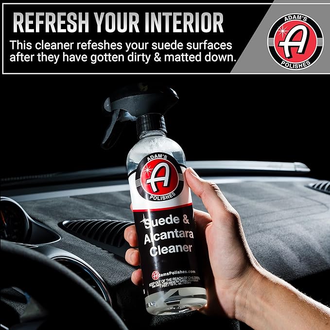 Adam's Polishes Suede & Alcantara Cleaner 16oz