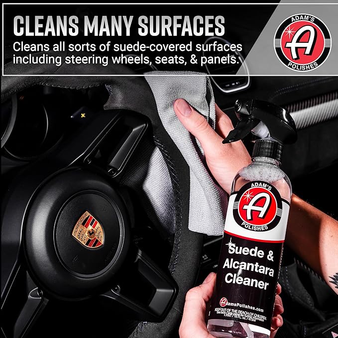 Adam's Polishes Suede & Alcantara Cleaner 16oz