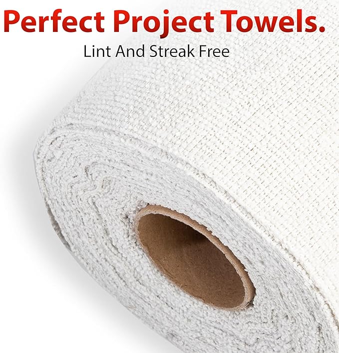 Adam's Polishes Microfiber Tear-Away Towel Roll 30 Towels Per Roll