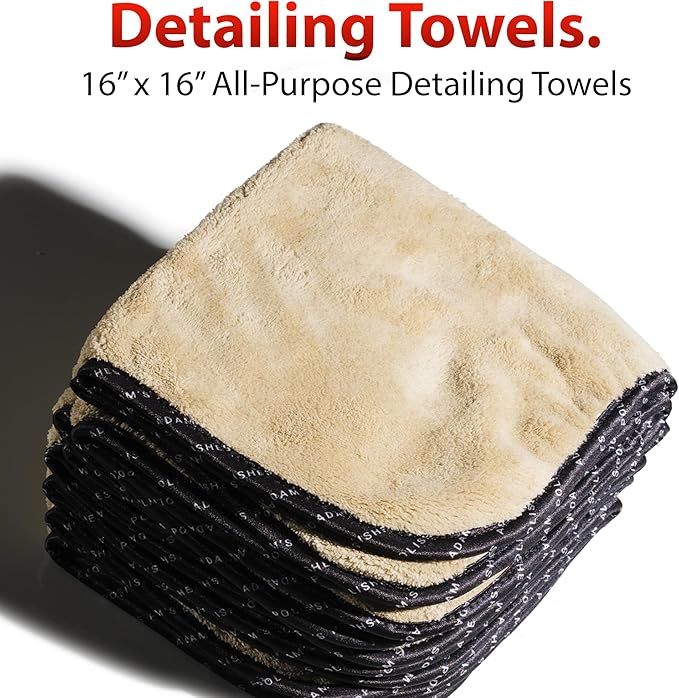 Adam's Polishes Polishing Microfiber Towel 6 pcs