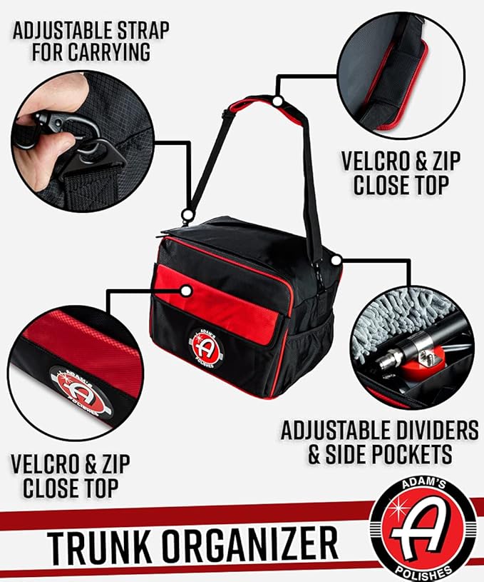 Adam's Polishes Trunk Organizer V2
