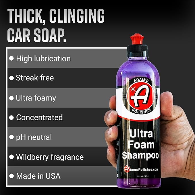 Adam's Polishes Ultra Foam Shampoo