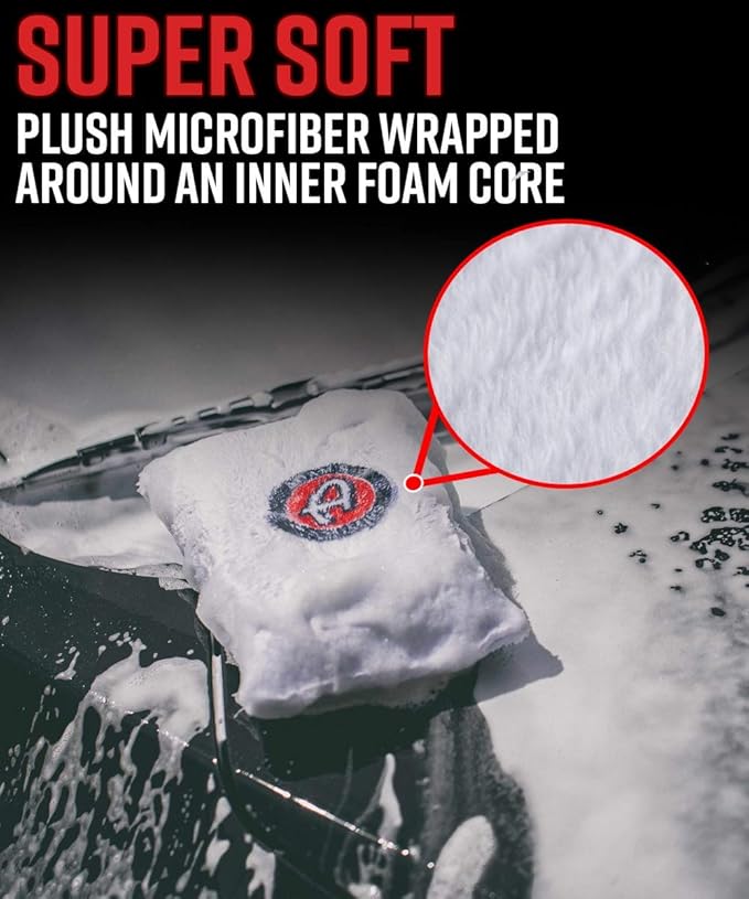 Adam's Polishes Microfiber Wash Sponge